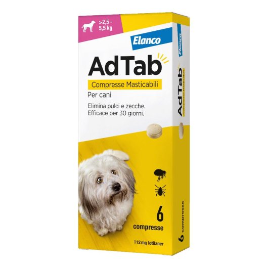 ADTAB 6CPR 112MG CANI2 5 5 5KG