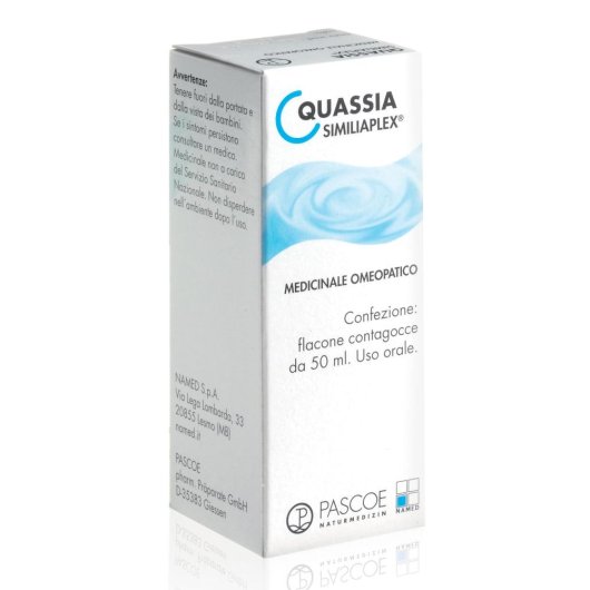 Quassia - Named - Flacone da 50 ml - Rimedio omeopatico che aiuta in caso di epatopatie