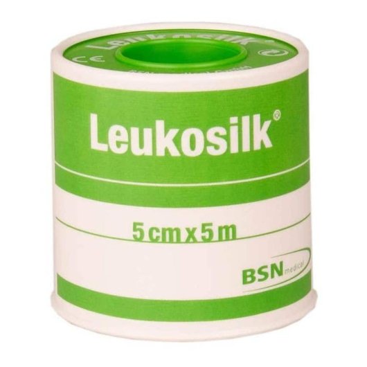 CER ROC LEUKOSILK 5X500CM