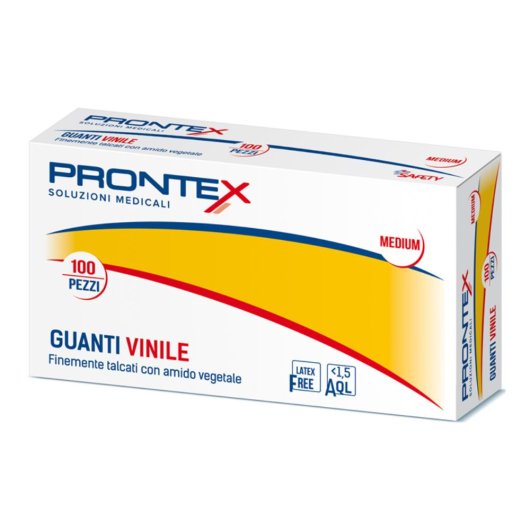 PRONTEX GUANTO VINILE PIC100PZ