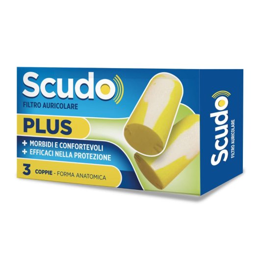 EARPLUG SCUDO PLUS 3 COPPIE 6P