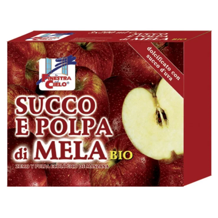 Succo Polpa Mela 3pz 200ml
