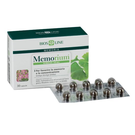 Biosline Memorium Ginkgo 30cps