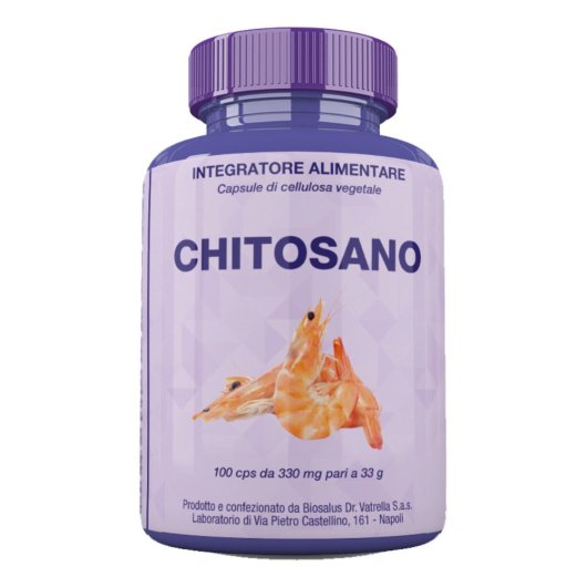 CHITOSANO 100 CAPS 330MG