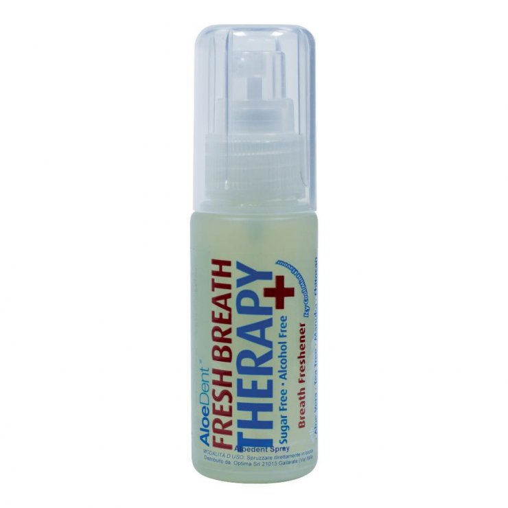Aloedent - Spray Alito Fresco - Optima Naturals - Flacone da 30 ml - Spray orale per un alito fresco