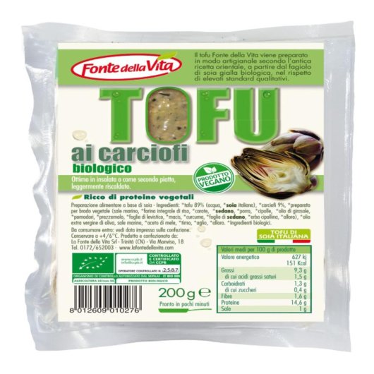 FONTE VITA TOFU CARCIOFI200G