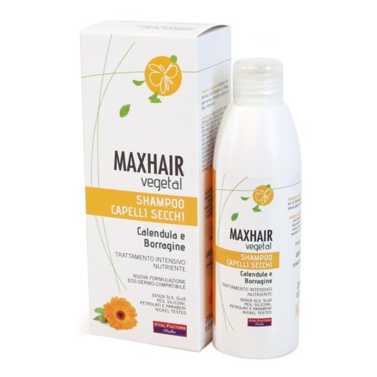 MAX HAIR VEG SH CAP SEC 200ML