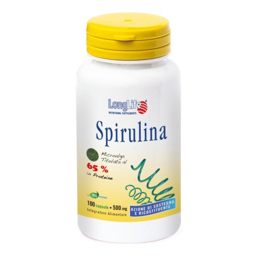 Longlife Spirulina 100cps Veg