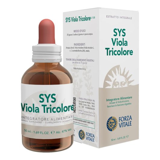 SYS VIOLA TRICOLORE GOCCE 50ML