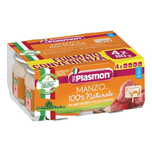 PLASMON OMOG MANZO 80X4