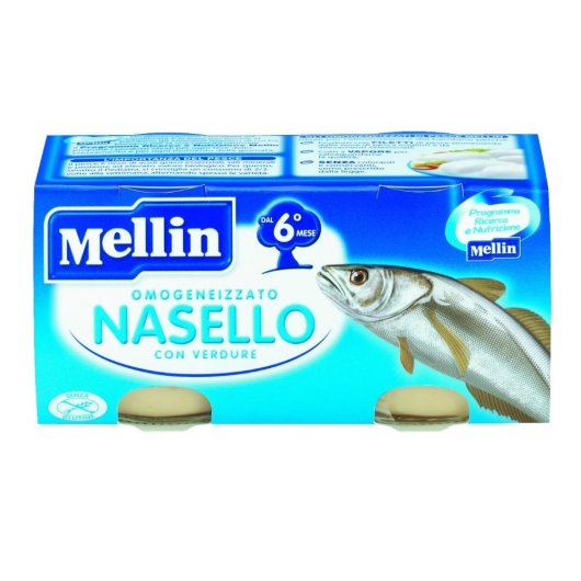 Mellin Omog Nasello 2x80g