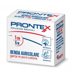 BENDA PRONTEX AURICOLARE 1CM