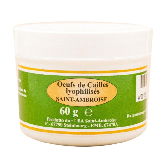 Uova Coturnix Liofilizzato 60g