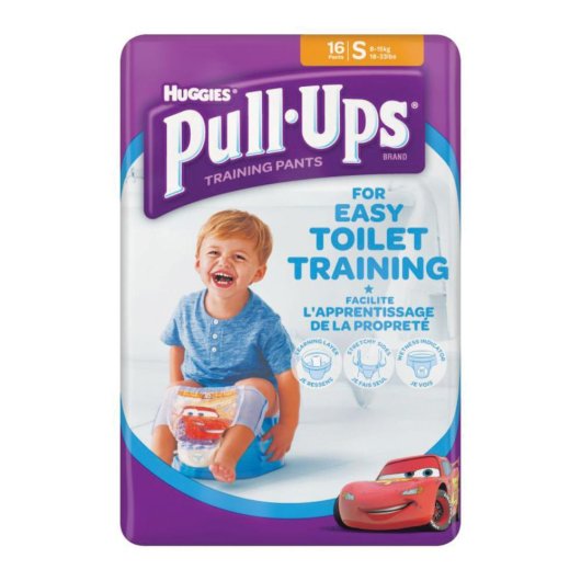 HUGGIES PUL UPS BOY SM 8-15K 16P