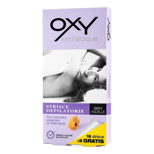 OXY STRISCE DEPIL BIKINI 16PZ