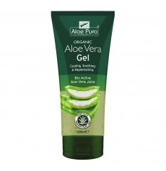 Aloe Vera - Gel - Optima Naturals - Flacone da 200 ml - Gel di aloe vera pura che idrata, ammorbidisce e ripara la pelle secca e danneggiata