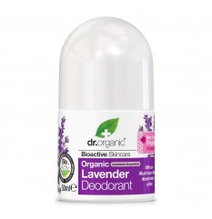 Dr Organic - Lavender Deodorant - Optima Naturals - Flacone da 50 ml - Deodorante liquido delicato e che neutralizza gli odori
