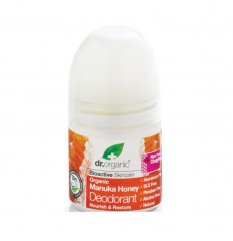 Dr Organic Manuka Honey - Deodorant - Optima Naturals - Flacone da 50 ml - Deodorante naturale al Miele di Manuka