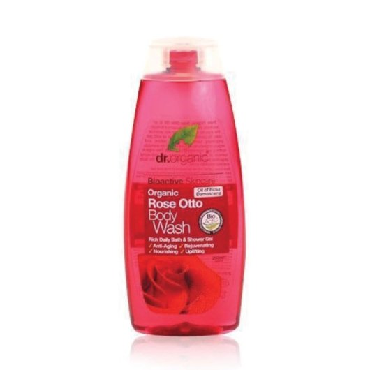 DR ORGANIC ROSE BODY WASH250ML