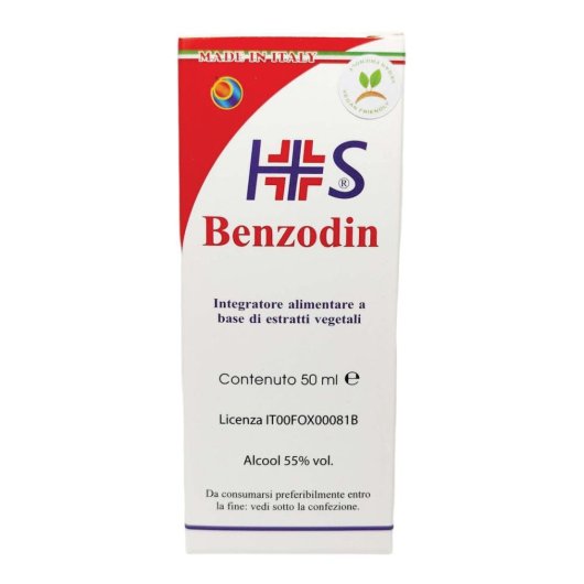 Benzodin - Herboplanet - Flacone da 50 ml - Integratore alimentare contro i disturbi del sonno