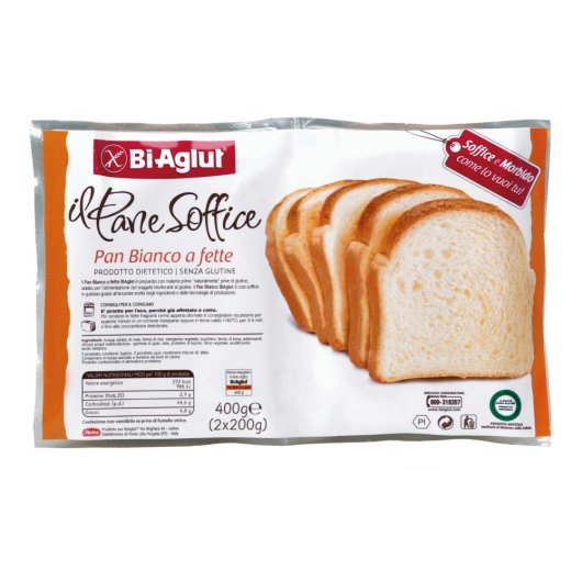 Biaglut Pan Bianco Fette 400g