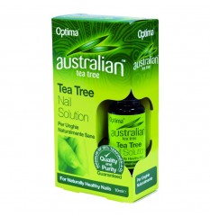 Dr Organic - Tea Tree Antifungal Nail Solution - Optima Naturals - Flacone da 10 ml - Soluzione per unghie ad azione antifungina