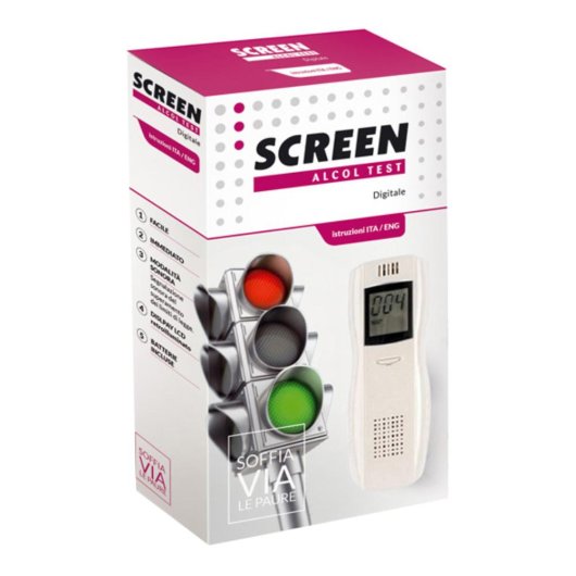 SCREEN ALCOL TEST DIGITAL