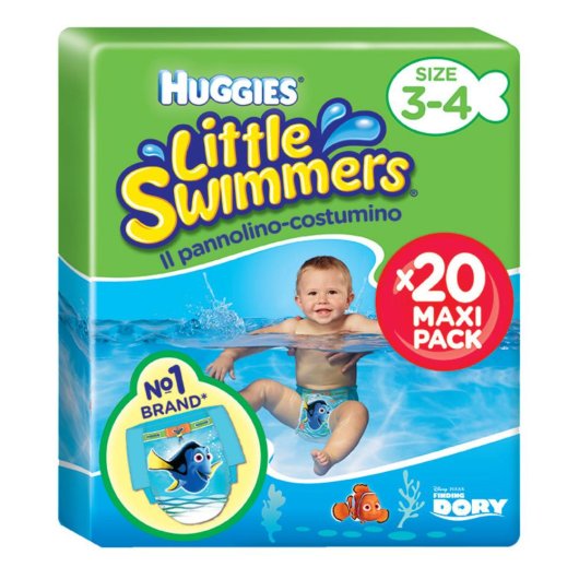 HUGGIES LITTLE SWIMM PACK MD DP