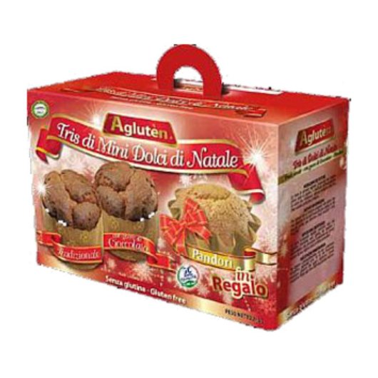 Agluten Tris Di Natale 235g