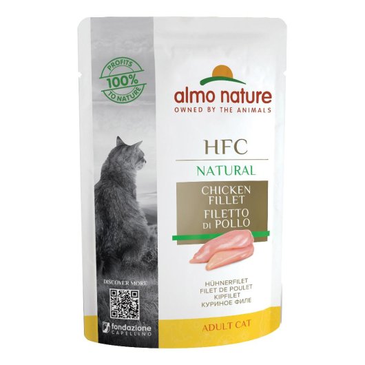 ALMO CAT NATURE 55 GR FILETTO