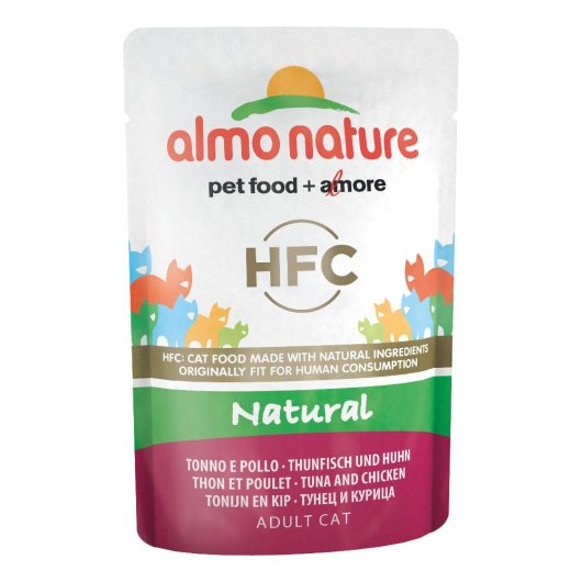 ALMO CAT NATURE 55 GR TONNO E