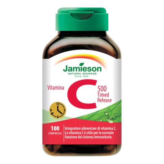 VITAMINA C 500 TIM REL 100CPR