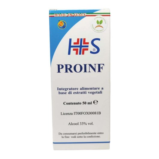 Proinf - Herboplanet - Flacone da 50 ml - Integratore alimentare a base di estratti vegetali