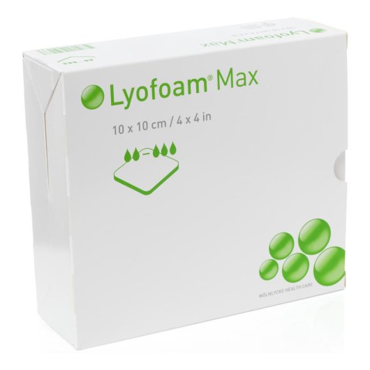 LYOFOAM MAX T MEDIC 9X9CM 10PZ