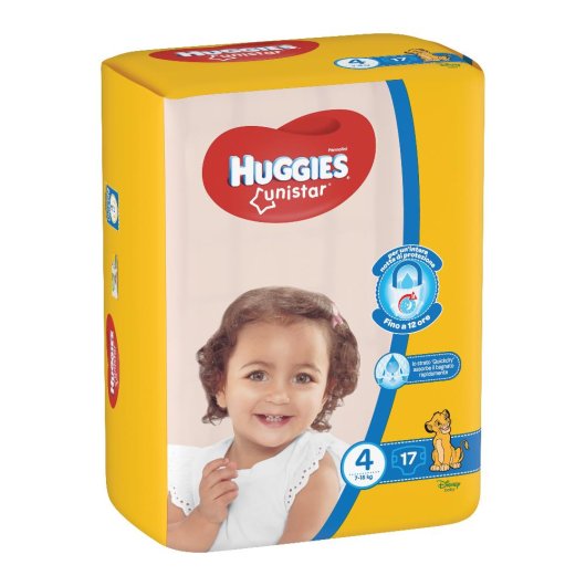 HUGGIES UNISTAR4 MAXI 7/18KG 18P