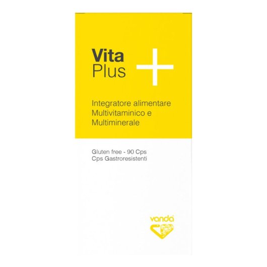 Vita Plus - Vanda Omeopatici - 90 capsule - Integratore alimentare di vitamine e minerali