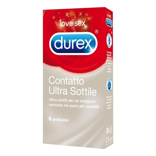 Durex Contatto Ultra Sot 6pz