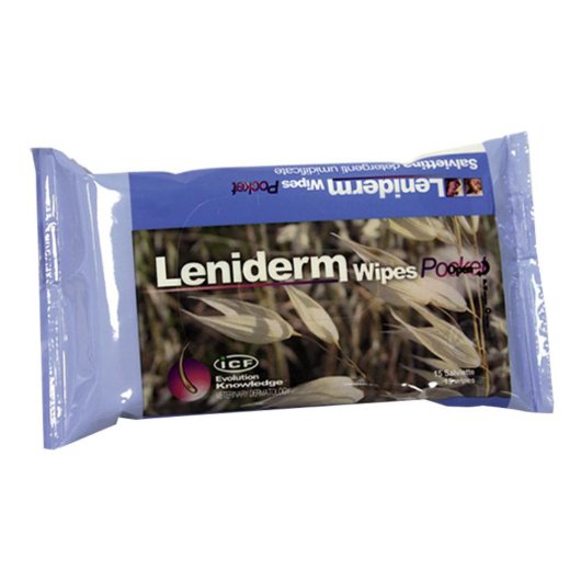 LENIDERM WIPES POCKET 15STRAPP