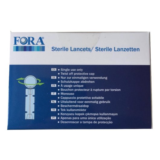 Foracare 100 Lancette