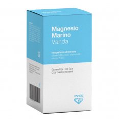 Magnesio Marino -  Vanda Omeopatici - 60 capsule - Integratore alimentare di Magnesio