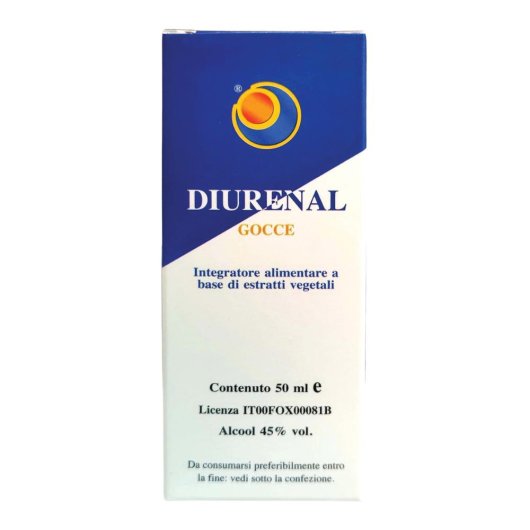 Diurenal - Herboplanet - Flacone da 50 ml - Integratore alimentare ad azione drenante