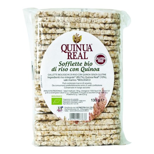 SOFFIETTE RISO QUINOA 130G BIO