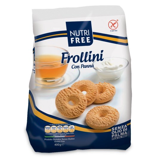 Nutrifree Frollini C/panna400g