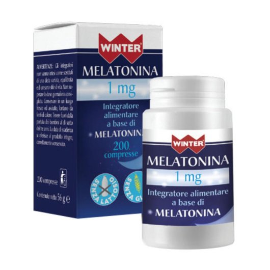 WINTER MELATONINA 1MG 200CPR