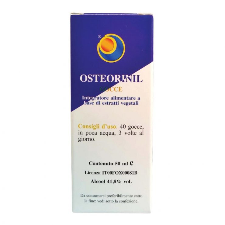 Osteorinil - Herboplanet - Flacone da 50 ml - Integratore alimentare a base di estratti vegetali