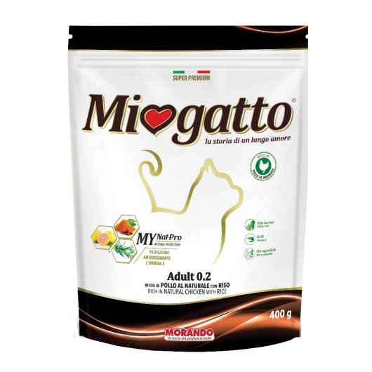 MIOGATTO ADULT 0,2 PO/RI 400G