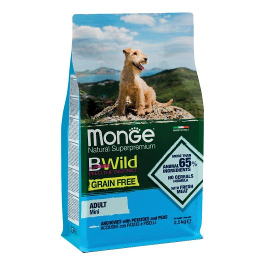 MONGE DOG GRAIN MINI ACC/PAT/P