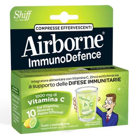 Airborne Lim/lime 10cpr Efferv