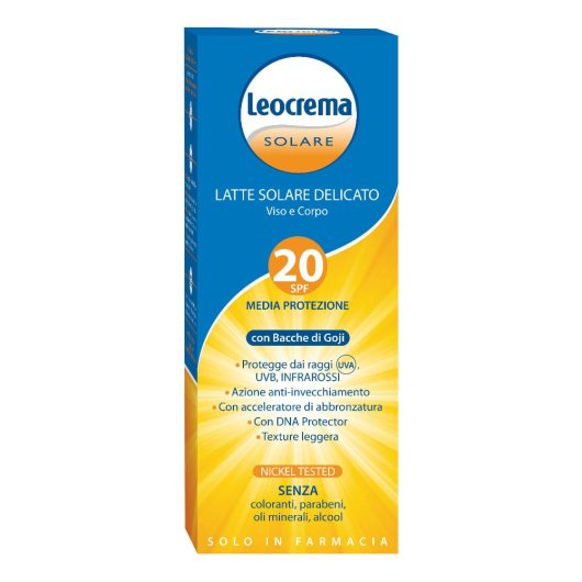 LEOCREMA SOLARE GOJY SPF20 LEOCREMA SOLARE GOJY SPF20