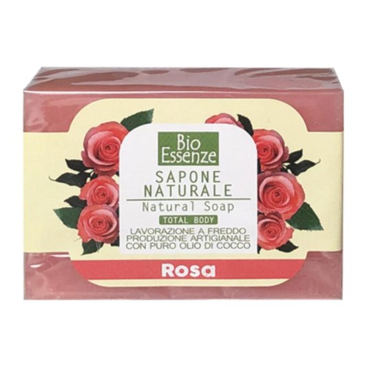 SAPONE ROSA BIOESSENZE 100G